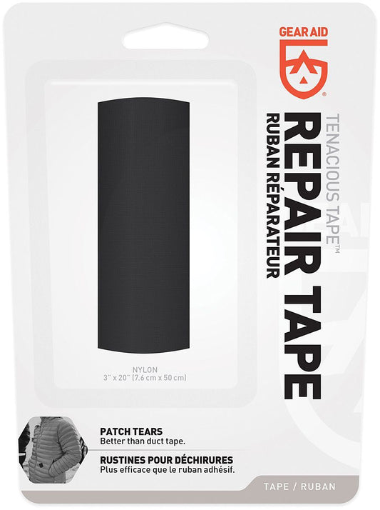 Gear Aid Tenacious Tape 3" X 20" Black