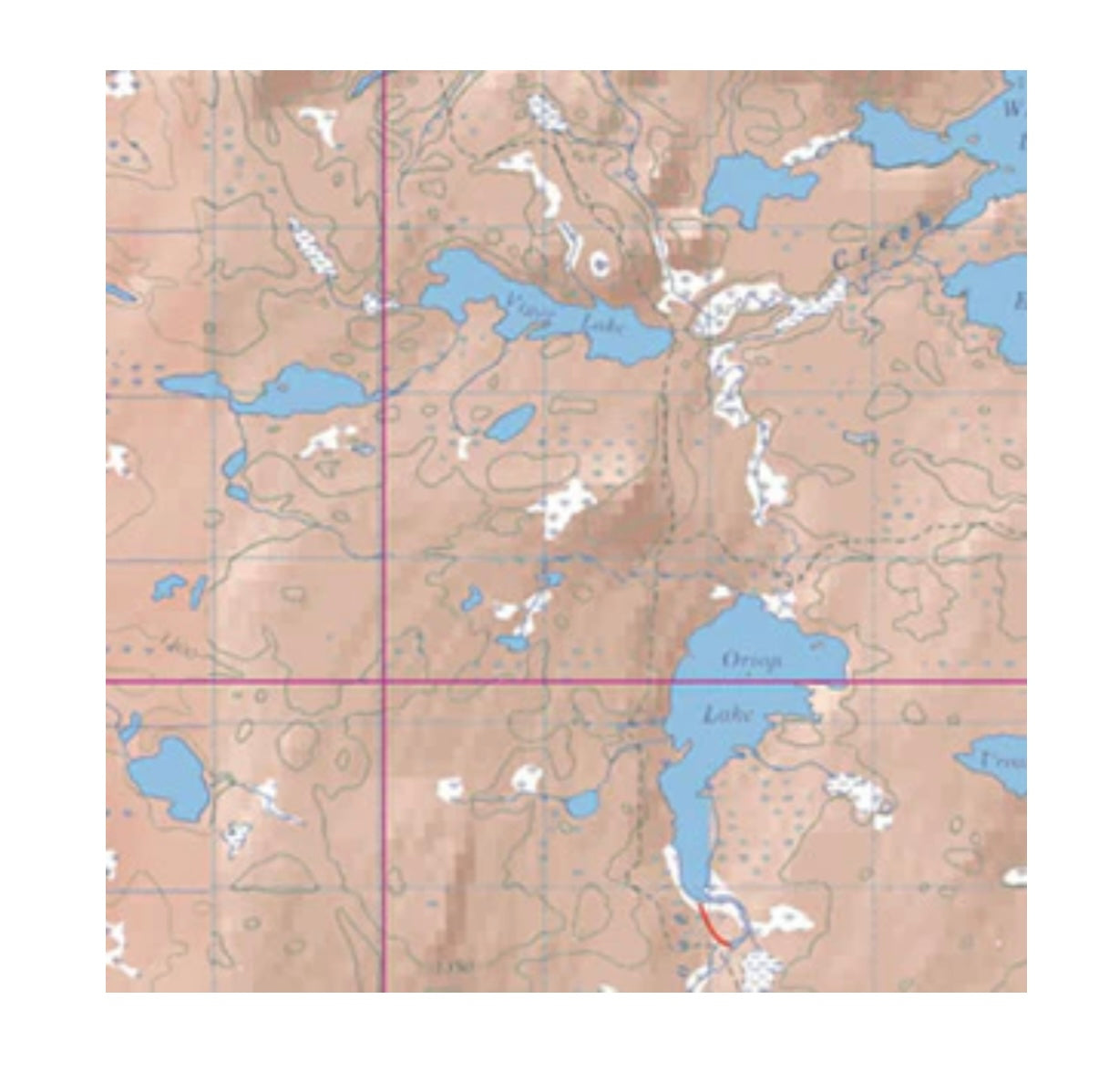 Map #30: Red Pine Lake