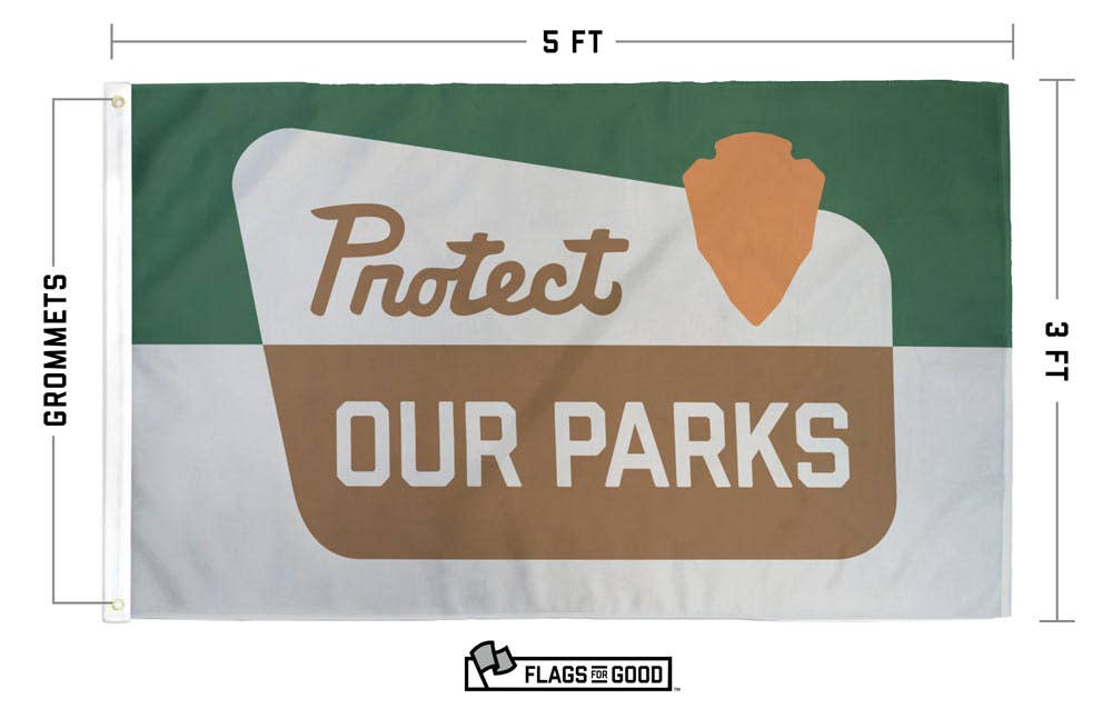 Protect Our Parks Flag