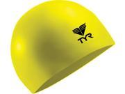 TYR Adult Solid Latex Swim Caps Yellow