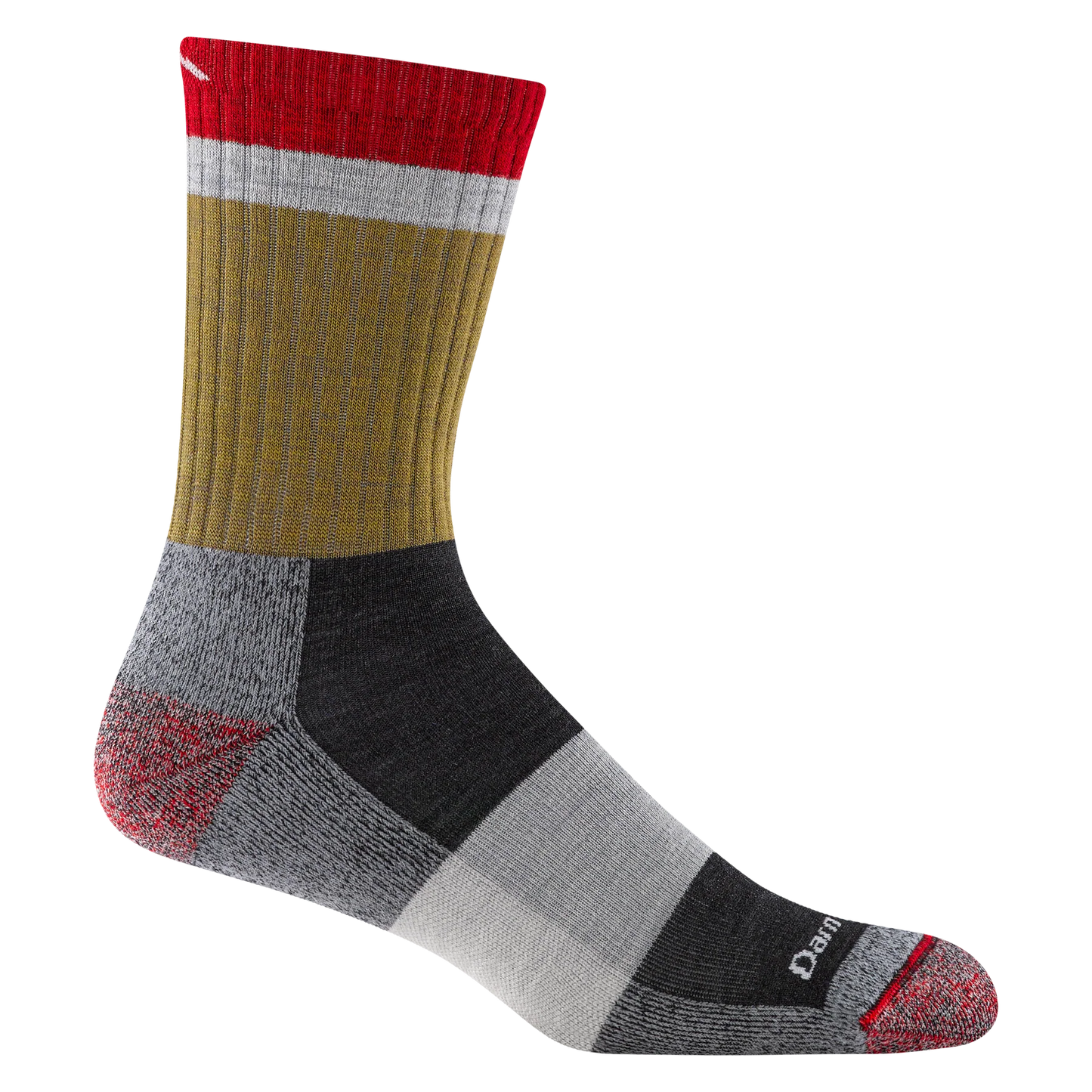 Darn Tough Men's Heady Stripe Micro Crew Lightweight Hiking Sock