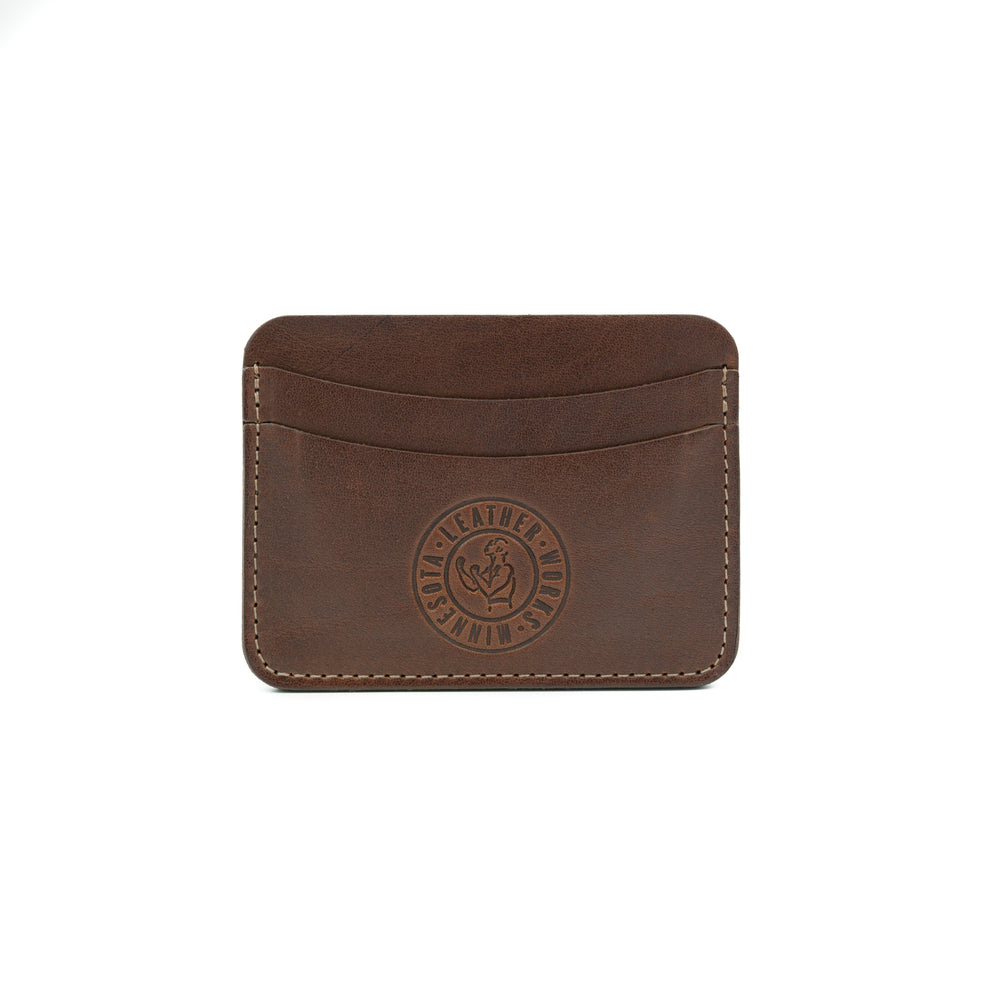 No. 5 Wallet || Mahogany