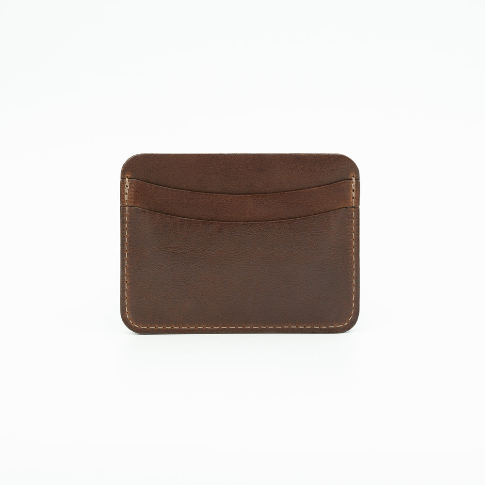 No. 5 Wallet || Mahogany