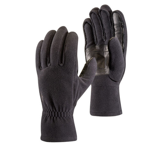 Midweight Windbloc Fleece Gloves Black S