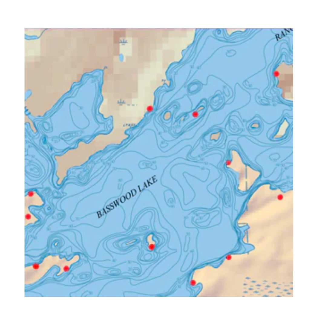 Map #10A: Basswood