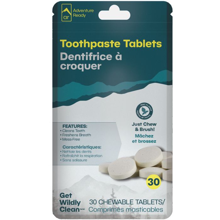 Adventure Ready Toothpaste Tablets Refill - 30 Count