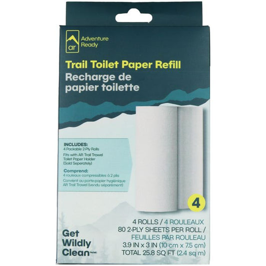 Adventure Ready Trail Toiler Paper Refill - 4 Pack