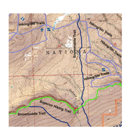 Map #101: Cascade/Bally Creek