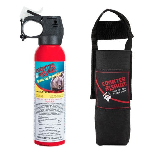 Counter Assault 8.1 oz Bear Spray w/ Holster