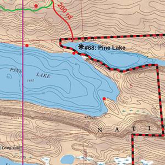 Map #1: Pine Lake