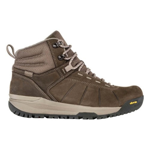 Men's Oboz Andesite Mid Insulated Waterproof Winter Boots Pebble Brown