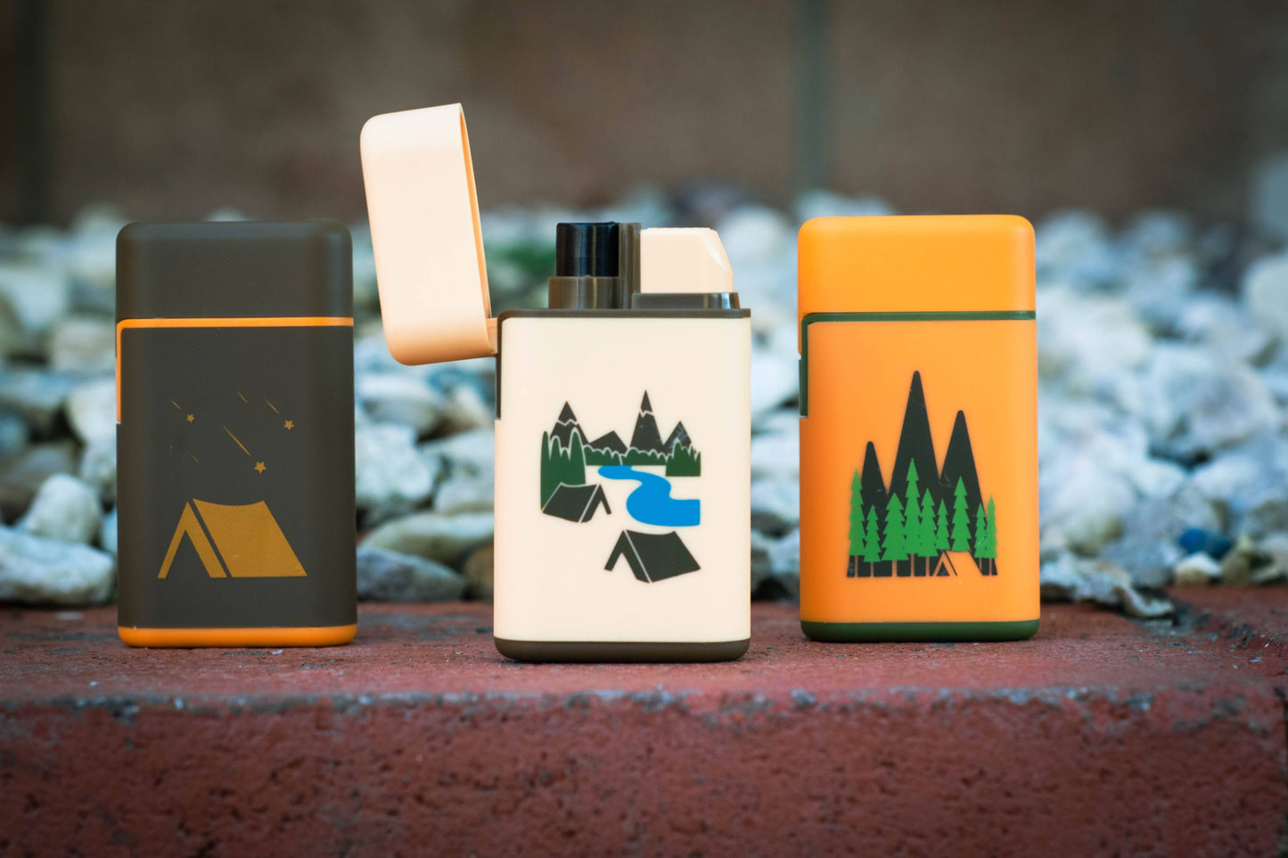 MK Lighter Outdoor Series, Camper Set, Torch Flame Lighter