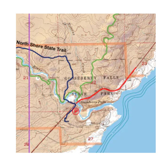 Map #105: Gooseberry/Split Rock