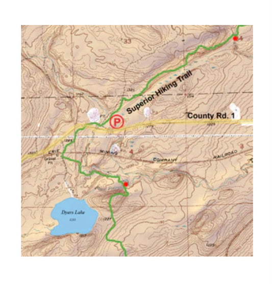 Map #103: Taconite Hbr/Little Marais