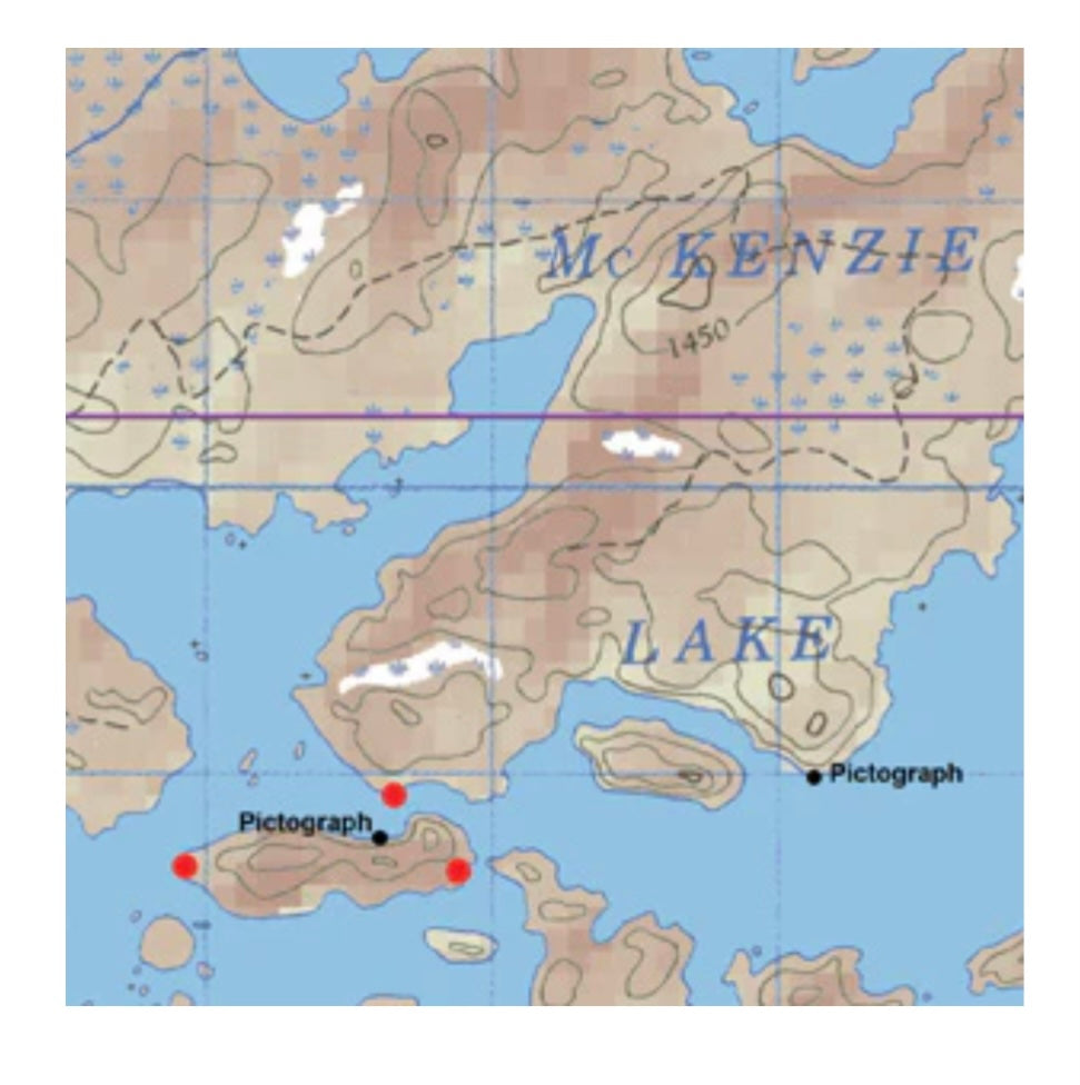 Map #42: McKenzie Lake