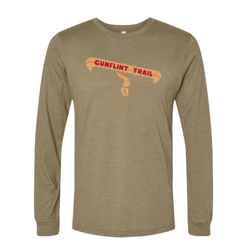 Gunflint Trail Long Sleeve Tee - Heather Olive