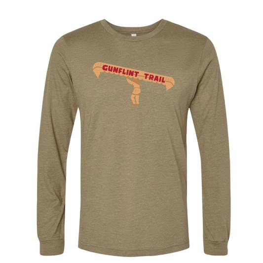 Gunflint Trail Long Sleeve Tee - Heather Olive