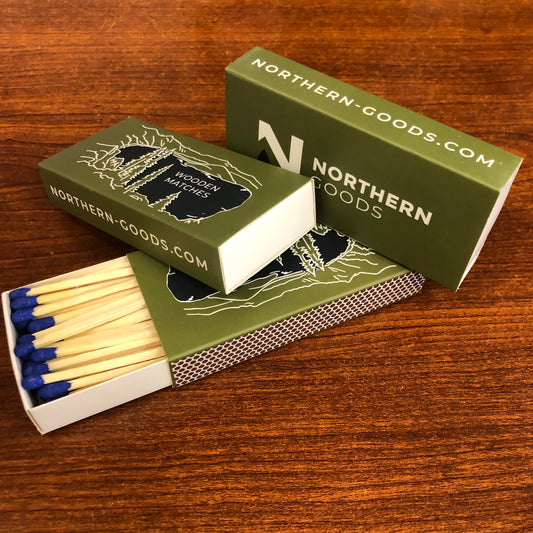 Northern Goods Wooden Match Box