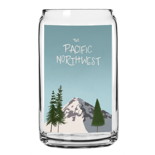 Pacific Northwest Can Glass || Minnesota Made Gifts