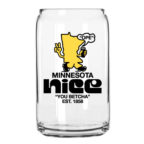 'Sota'isms Can Glass || Minnesota Made Gifts