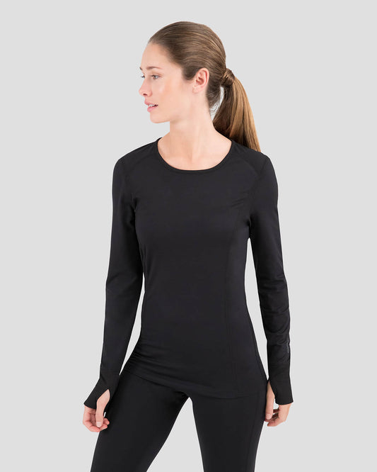 Terramar W 2.0 Cloud Nine Scoop Neck Black