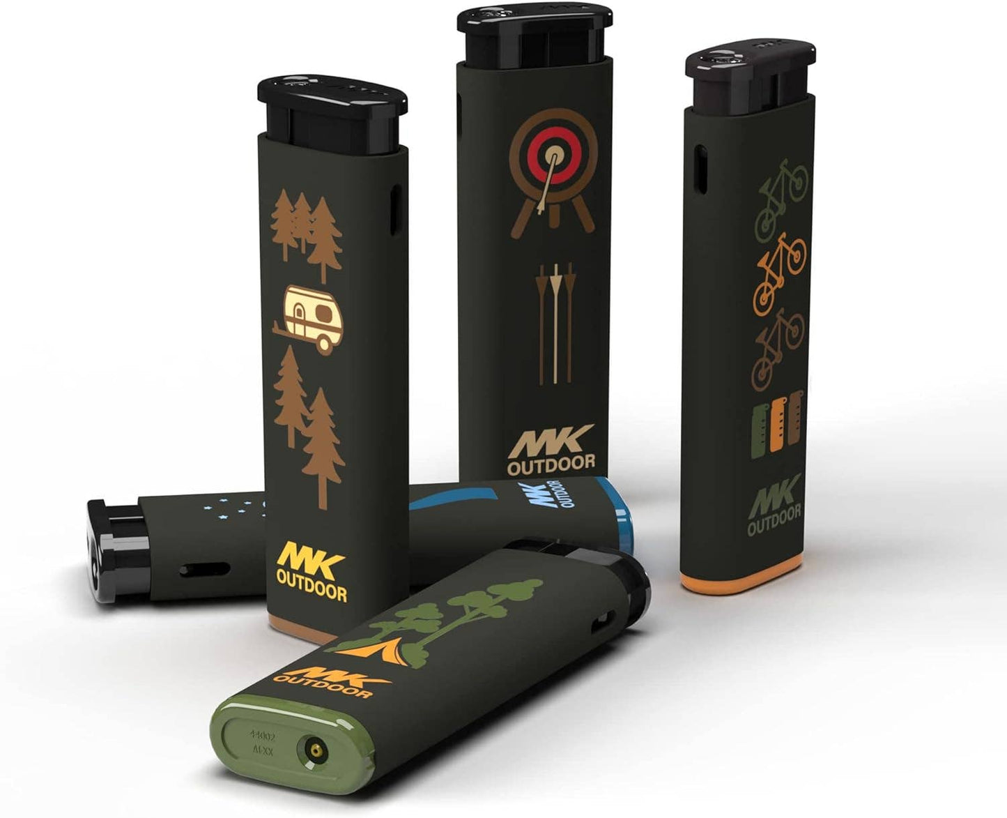 MK Lighter Outdoor Series, Alpine Set, Windproof Flame, Pock