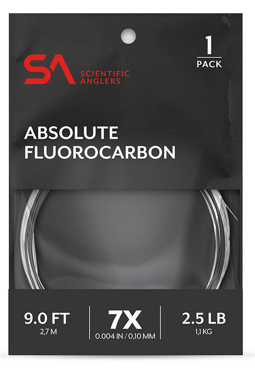 SA Absolute Fluorocarbon 1pk 9' 6X