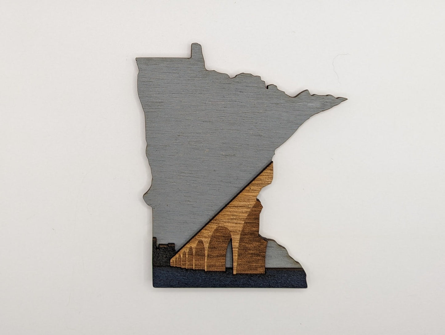 Minnesota Shaped Magnets & Ornaments