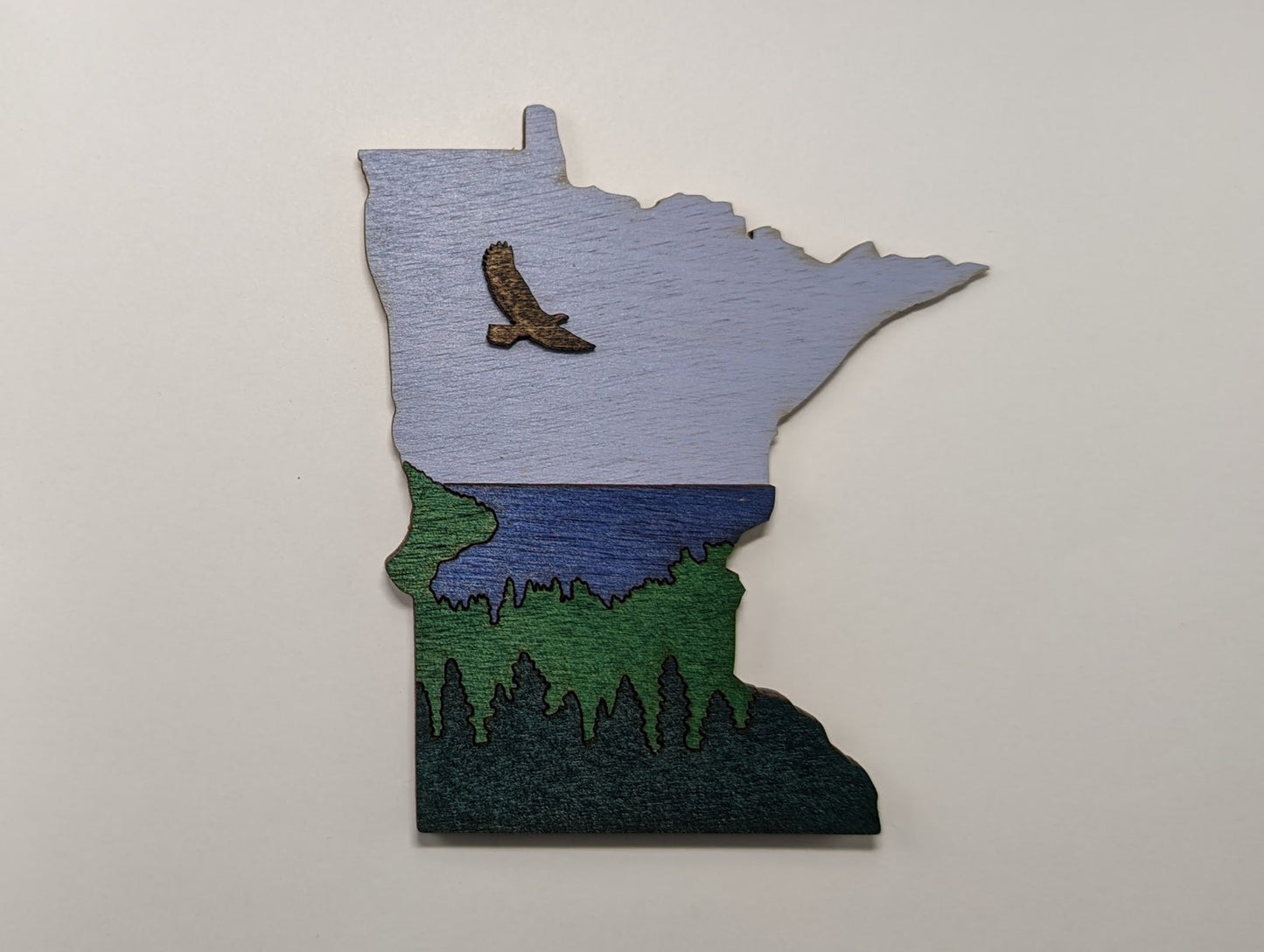 Minnesota Shaped Magnets & Ornaments