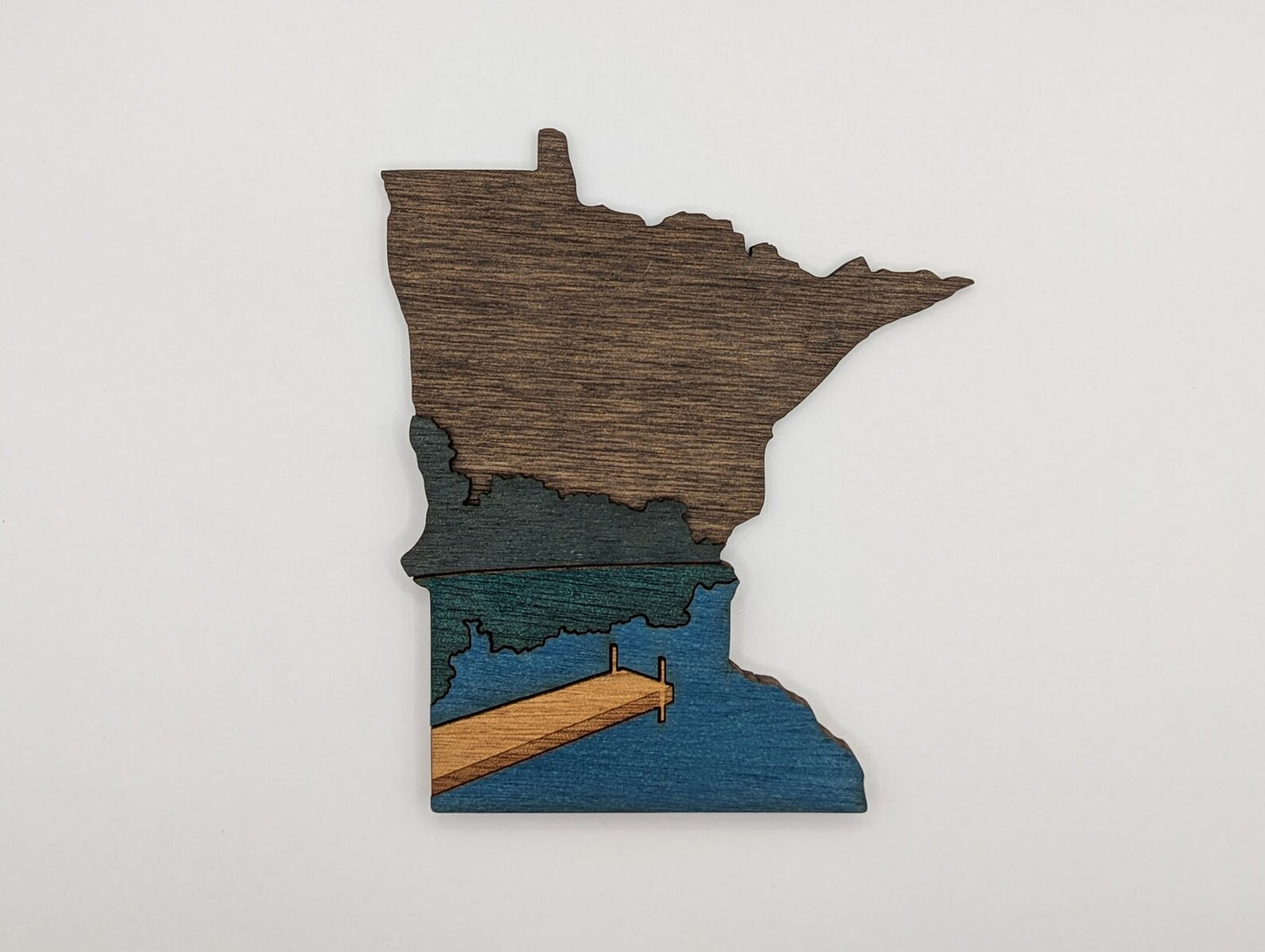 Minnesota Shaped Magnets & Ornaments