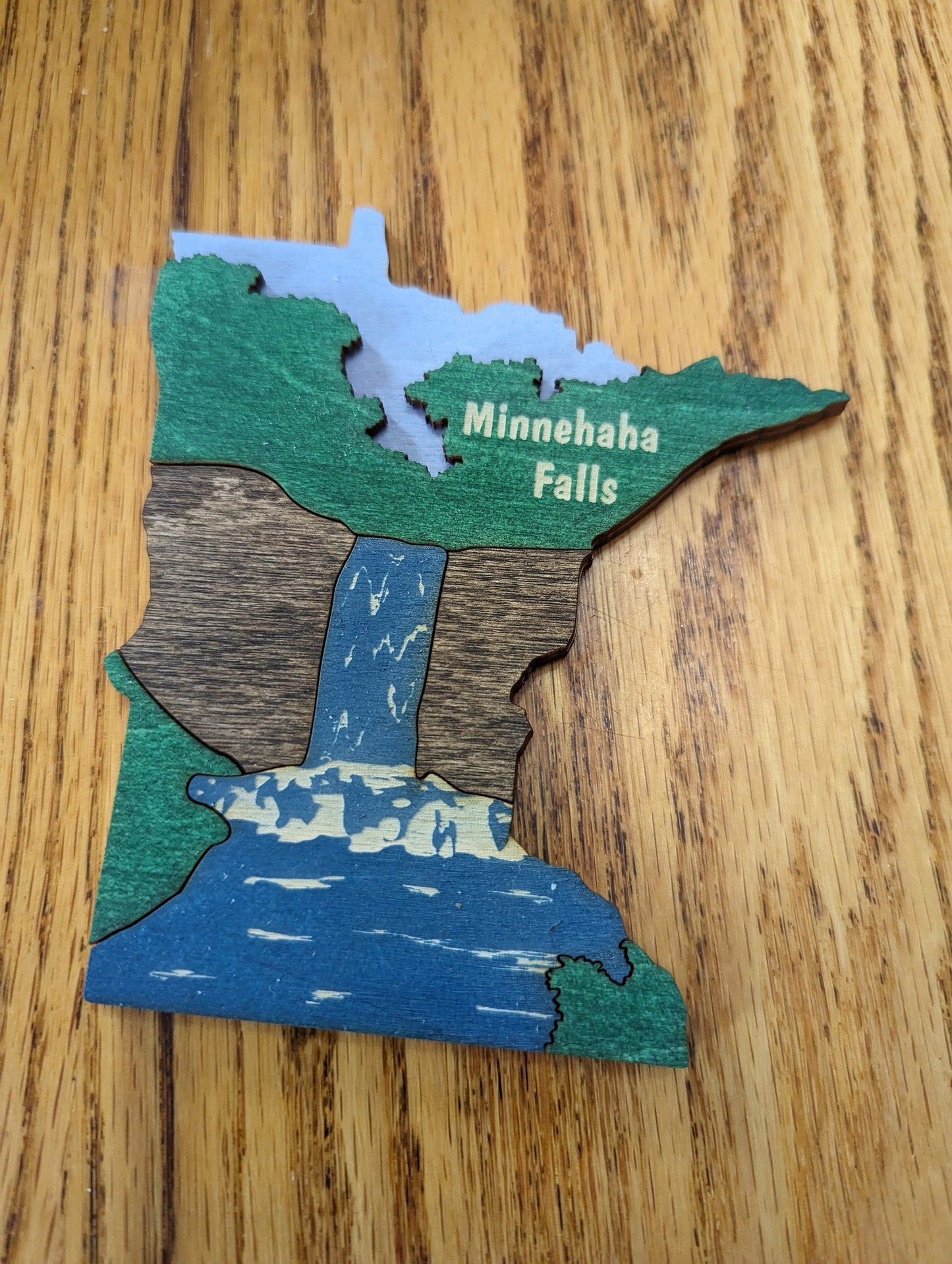 Minnesota Shaped Magnets & Ornaments