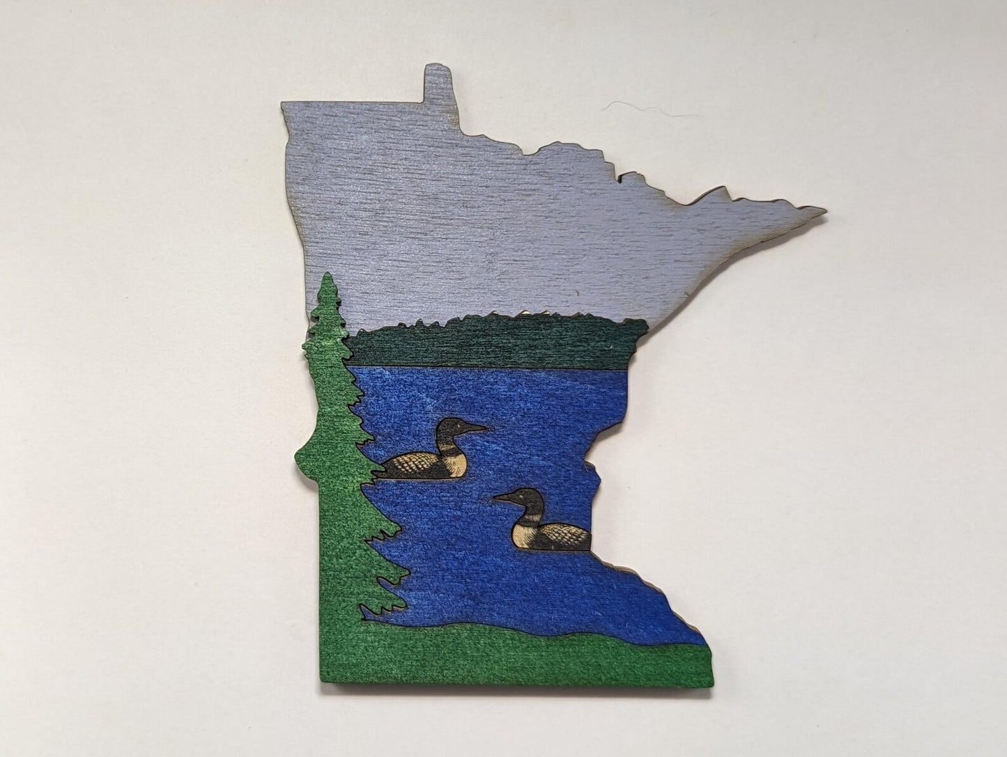 Minnesota Shaped Magnets & Ornaments