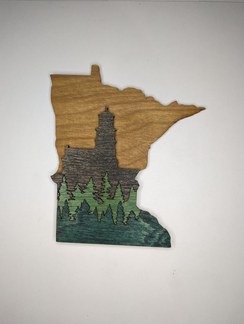 Minnesota Shaped Magnets & Ornaments