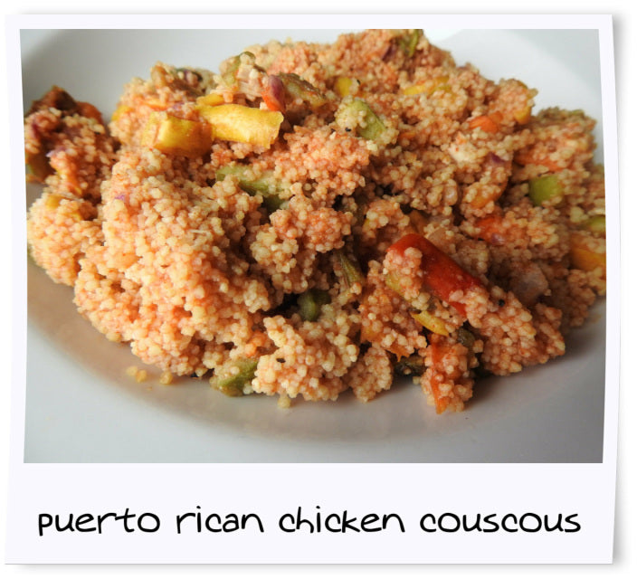 Puerto Rican Chicken Couscous 1