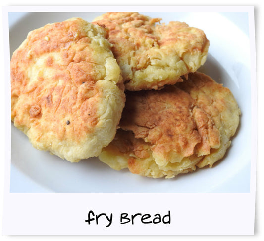 Garlic Basil Fry Bread V, 2 Servings