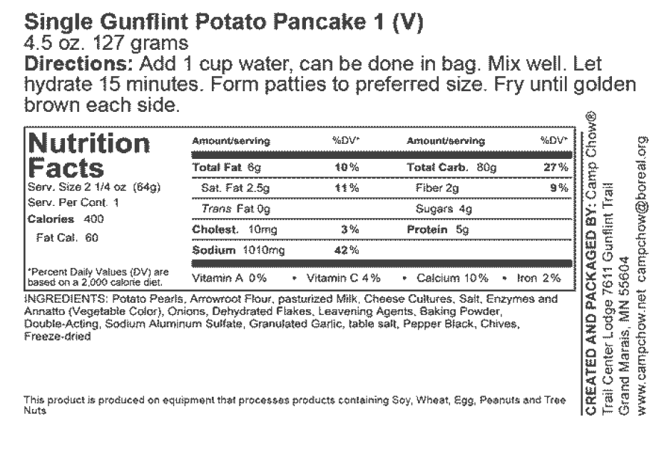 Gunflint Potato Pancakes 2