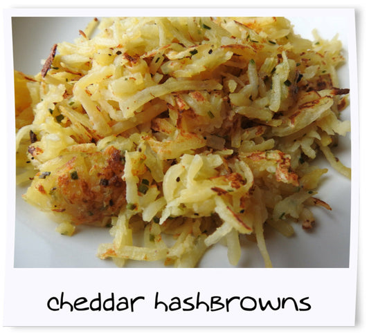 Hashbrowns with Cheddar Cheese 2