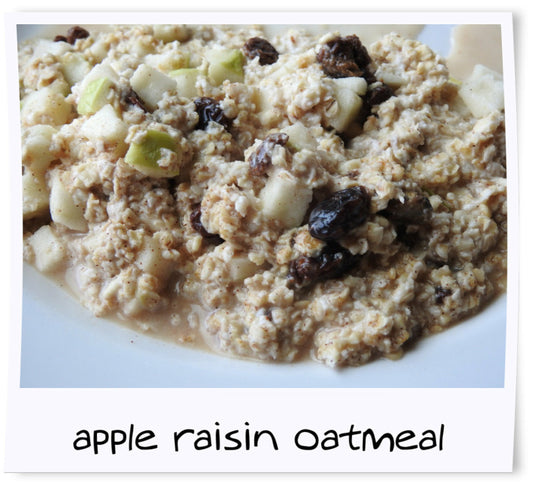 Apple Raisin Oatmeal 1