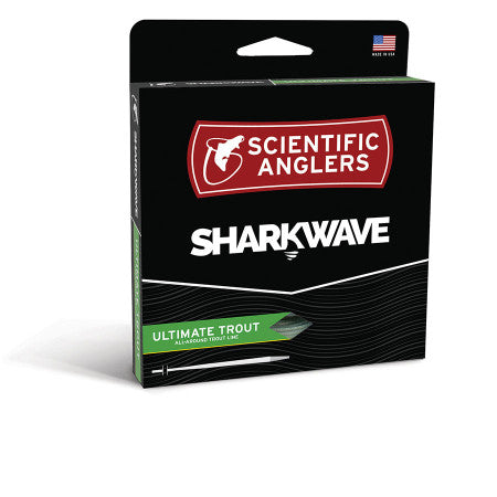 Sharkwave Ultimate Trout Taper Fly Line Ivory/Green WF-4