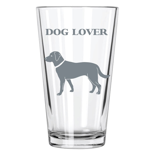 Dog Lover Pint Glass || Minnesota Made Gifts